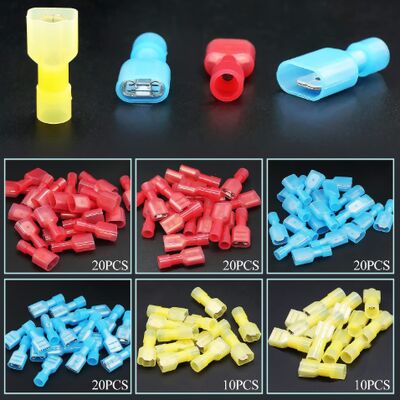 Un buon prezzo. Connettore termoretraibile ignifugo, gamma filo 22-10 AWG, giunzione elettrica, terminazione, protezione isolante in linea