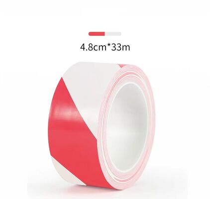 Un buon prezzo. Nastro di avvertimento in PVC a strisce, buone prestazioni, 60 piedi * 0,75 pollici in linea