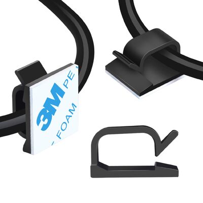 Un buon prezzo. Clip per cavi industriali in nylon XZH White Adhesive R Type con organizer e fermacavi per cavi e gestione cavi in linea