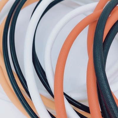 Un buon prezzo. Manica bianca 100m, della vetroresina del silicone metropolitana della vetroresina intrecciata 12mm in linea