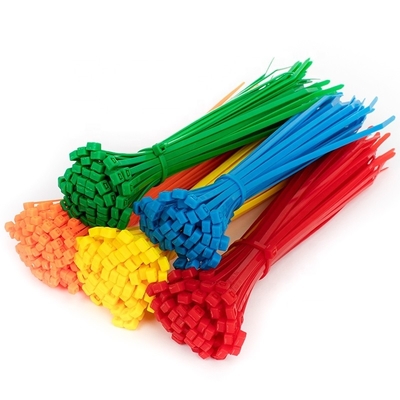 Un buon prezzo. Verde blu giallo dello zip rosso di nylon resistente UV nero delle fascette ferma-cavo 94V 2 in linea