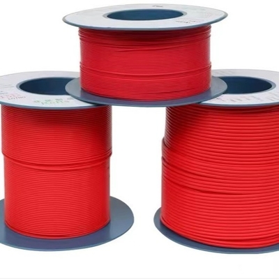 Un buon prezzo. tubatura flessibile rossa del teflon di 0.38mm, tubatura sottile della parete PTFE dell'AWG 28 in linea
