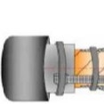 Un buon prezzo. Protezione metallica di sigillatura esterna degli accessori del cavo degli strizzacervelli di calore del giunto 42kv del cavo degli strizzacervelli di calore in linea
