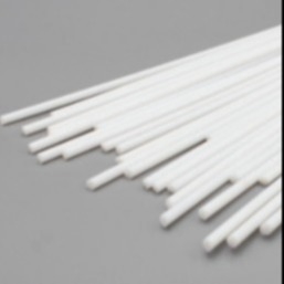Il giro di modellatura Rod 300mm di PTFE, grafite bianca ha riempito PTFE Rod