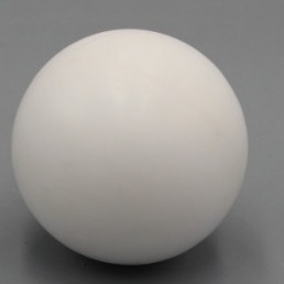 Un buon prezzo. grande sfera vuota di 90mm PTFE, palle vuote bianche del teflon in linea